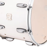 Ludwig LUCT16PW Ultimate Marching 12X16 Single Chest Tenor Drum White Cortex