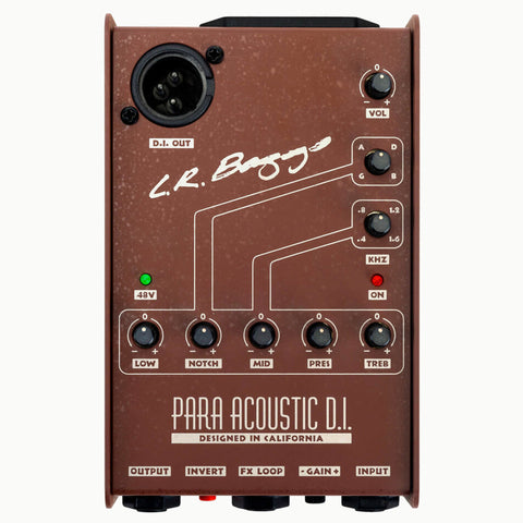 L.R. Baggs Para DI Acoustic Guitar Preamp & DI with 5-band EQ