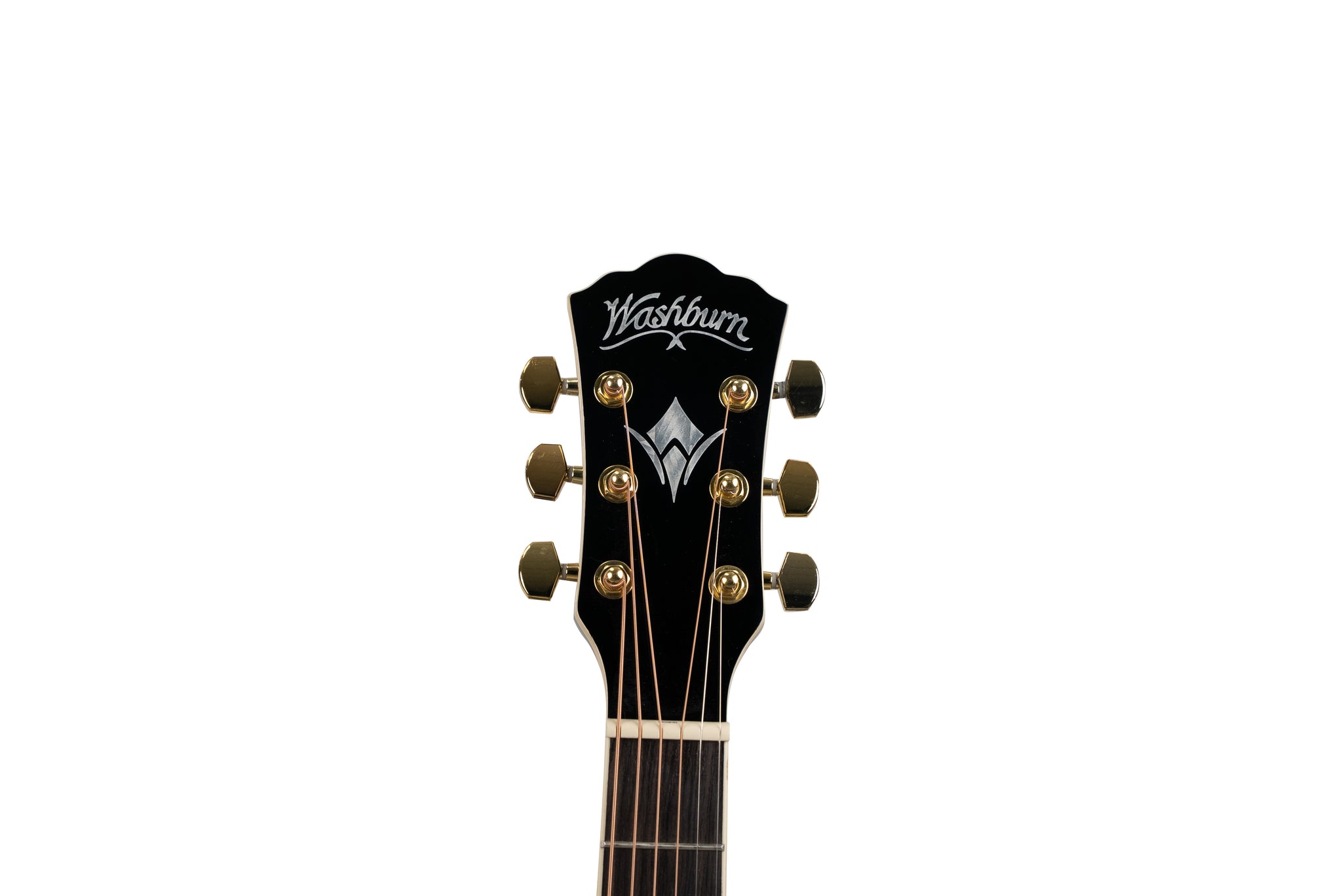 Washburn EA55G-A Festival Series Mini Jumbo Acoustic/Electric Guitar. Koa Burst