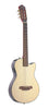 Angel Lopez 4/4 Cutaway Electric Classical Guitar Solid Body, Natural