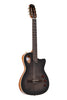 Angel Lopez Hybrid Nylon Electric Semi-Acoustic Guitar, Black
