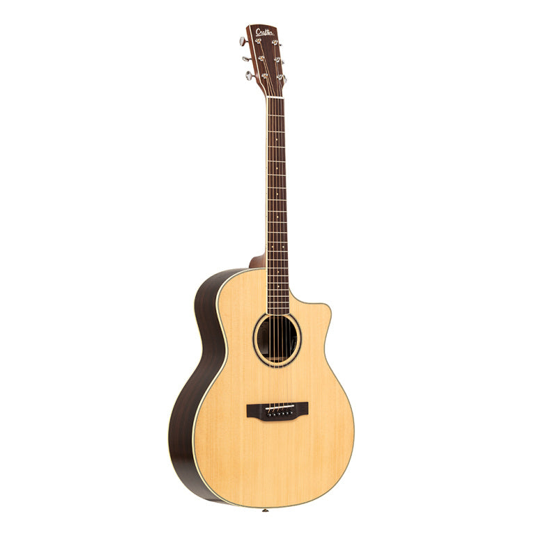 Crafter Es Series, Grand Auditorium Acoustic-Electric Guitar Solid Spruce Top