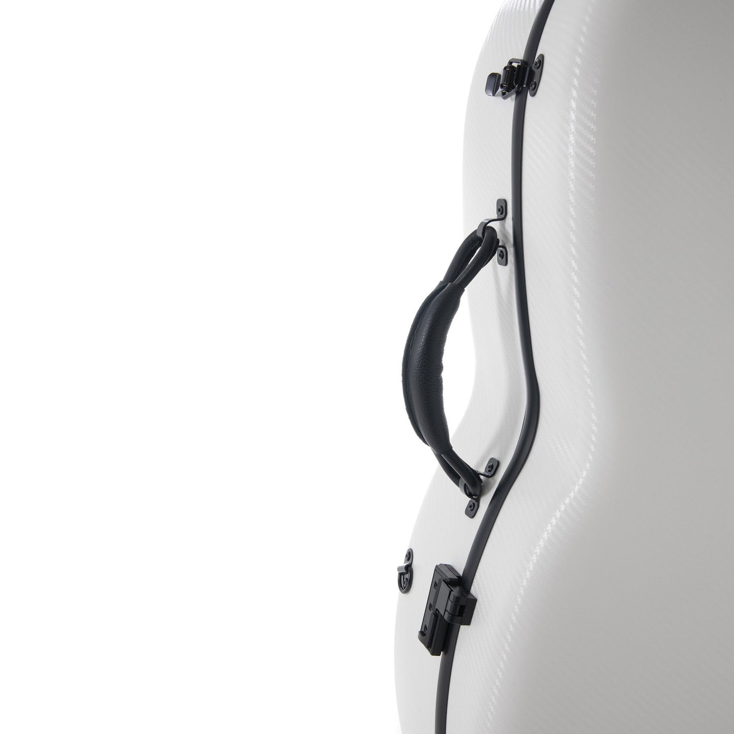 PURE by GEWA Cello Case, Polycarbonate 4.6 White