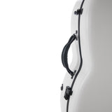 PURE by GEWA Cello Case, Polycarbonate 4.6 White