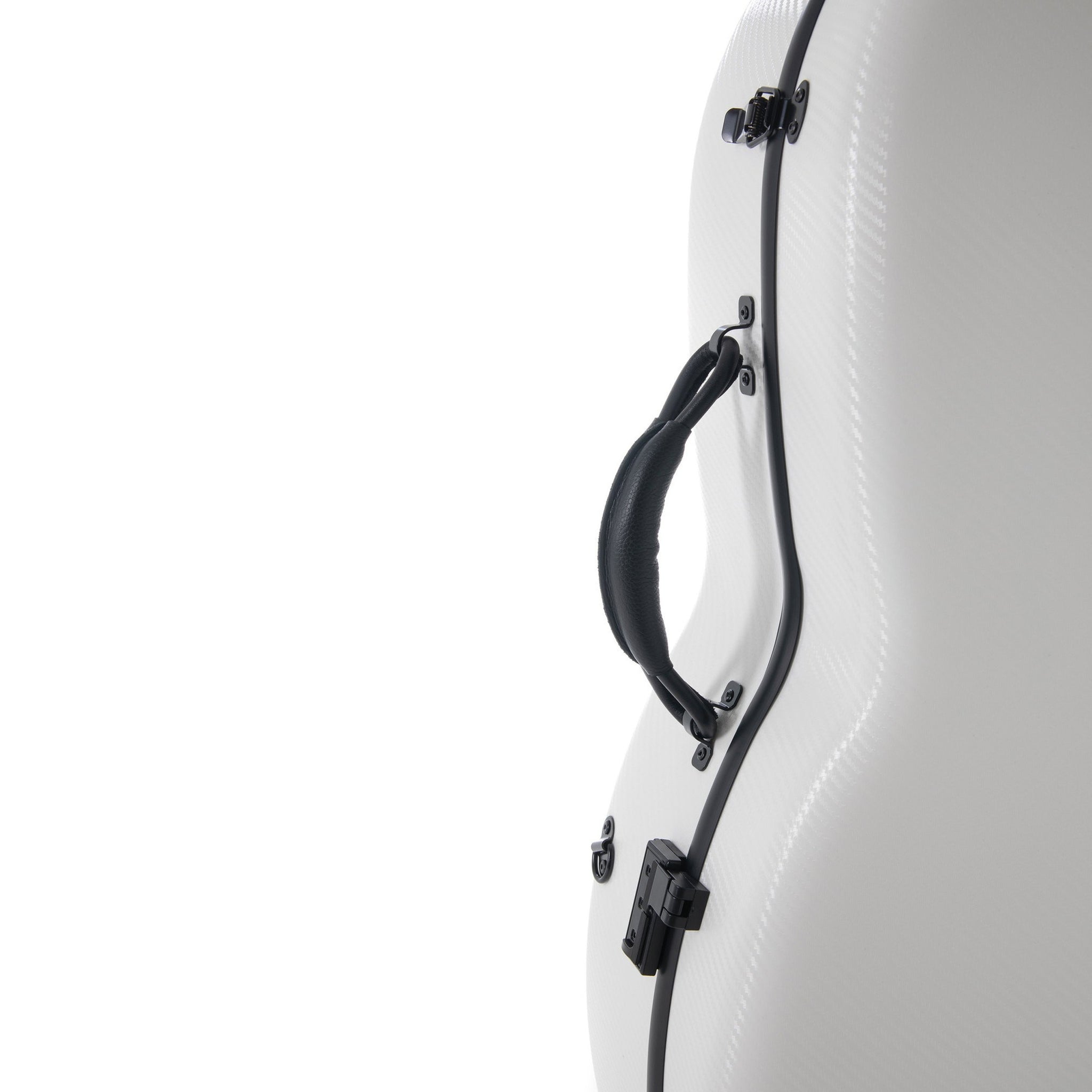 PURE by GEWA Cello Case, Polycarbonate 4.6 White