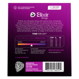 Elixir Phosphor Bronze Acoustic Guitar Strings, NANOWEB, Light (.012-.053)
