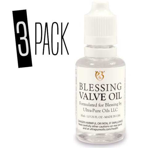 Blessing Valve Oil, 1oz/30ml 3 Pack