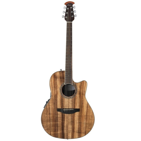 Ovation Celebrity Traditional Plus E-Acoustic Guitar CS24P-FMYR, CS/Mid/Cutaway, Flamed Myrtlewood Burst