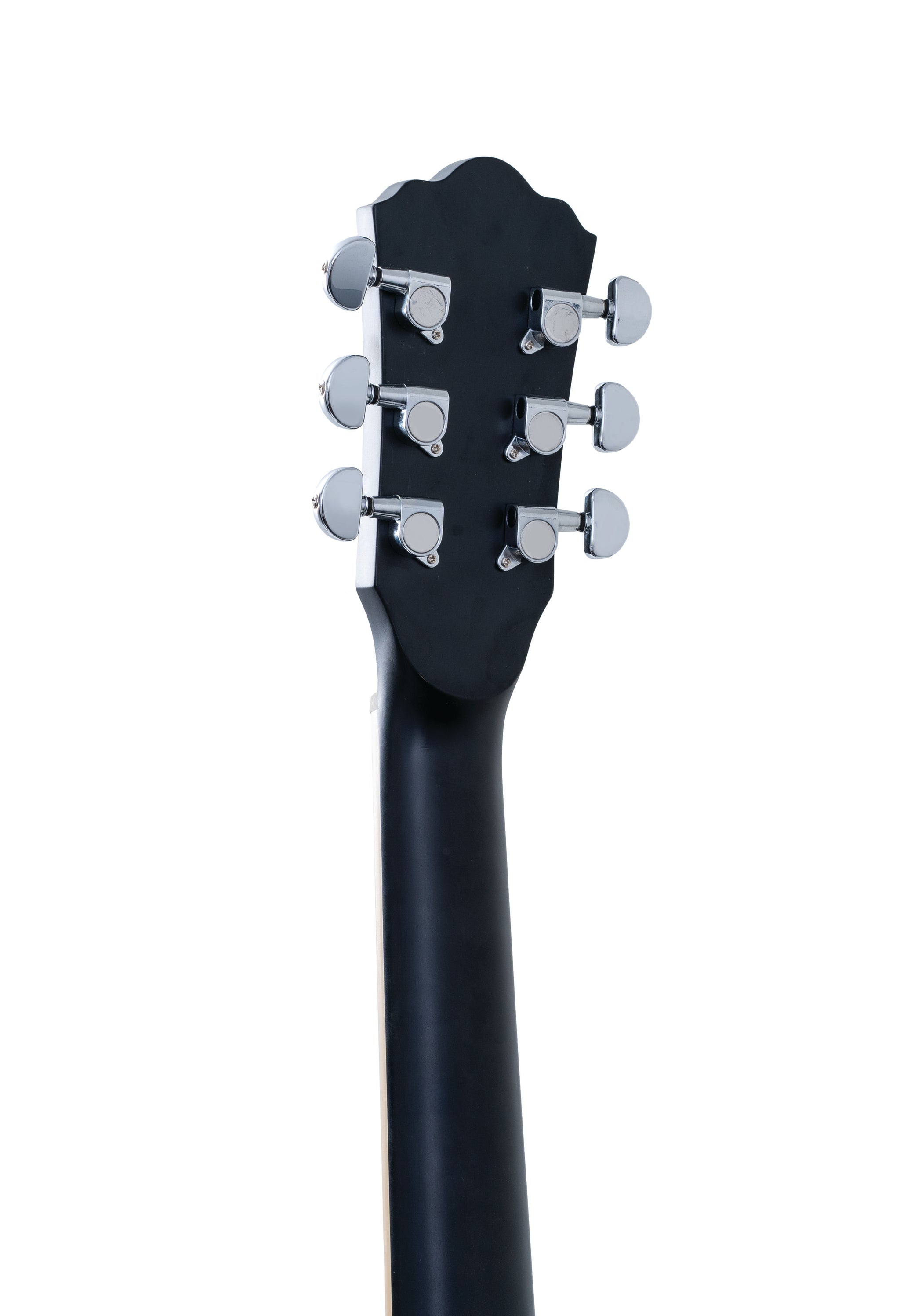 Washburn DFBACE Deep Forest Burl Grand Auditorium Acoustic Electric Guitar Black