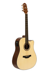 Crafter Silver Series 100 Dreadnought Acoustic-Electric Guitar With Cutaway