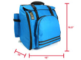 D'Luca Pro Series Accordion Gig Bag for 34 Keys / Chromatic Size, Blue
