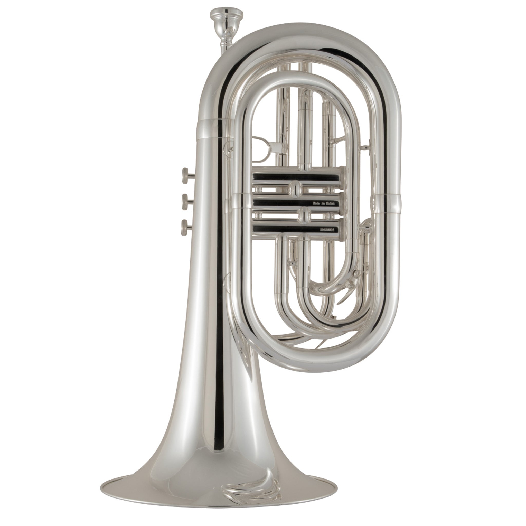 King KMB411S Performance Marching Bb Baritone Horn Silver Plated