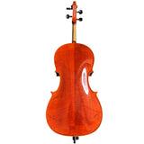 D’Luca Tonmeister 400 Ebony Fitted Cello Outfit 1/4 Size with Bow and Gig Bag