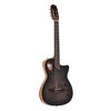Angel Lopez Hybrid Nylon Electric Semi-Acoustic Guitar, Black