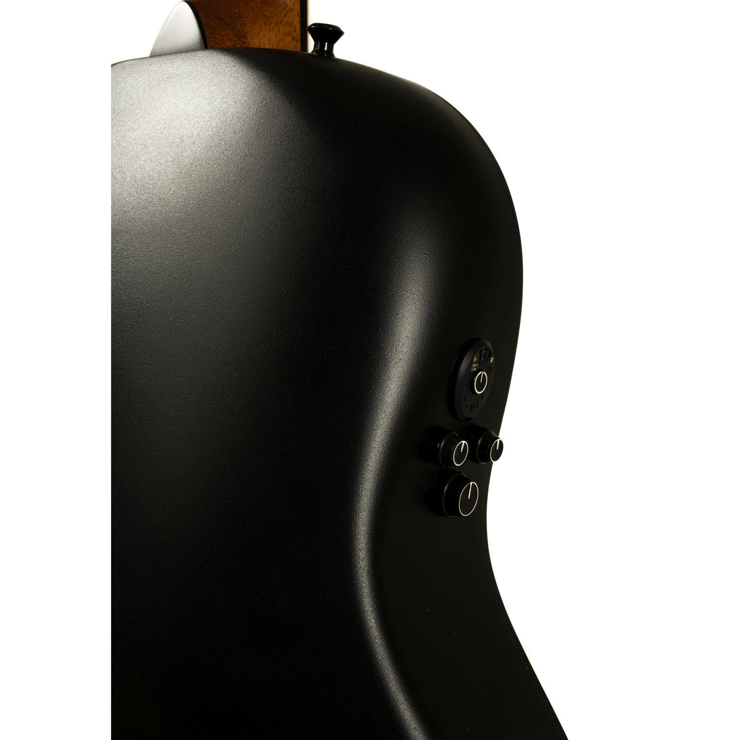 Ovation Ultra E-Acoustic Guitar 1516PBM Mid/Non-Cutaway, Pitch Black