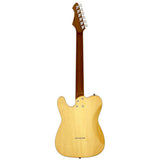 Aria Nashville Electric Guitar Marble White