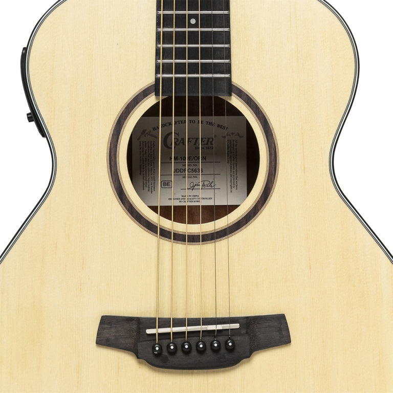 Crafter Silver Series 100 Mini Acoustic-Electric Guitar