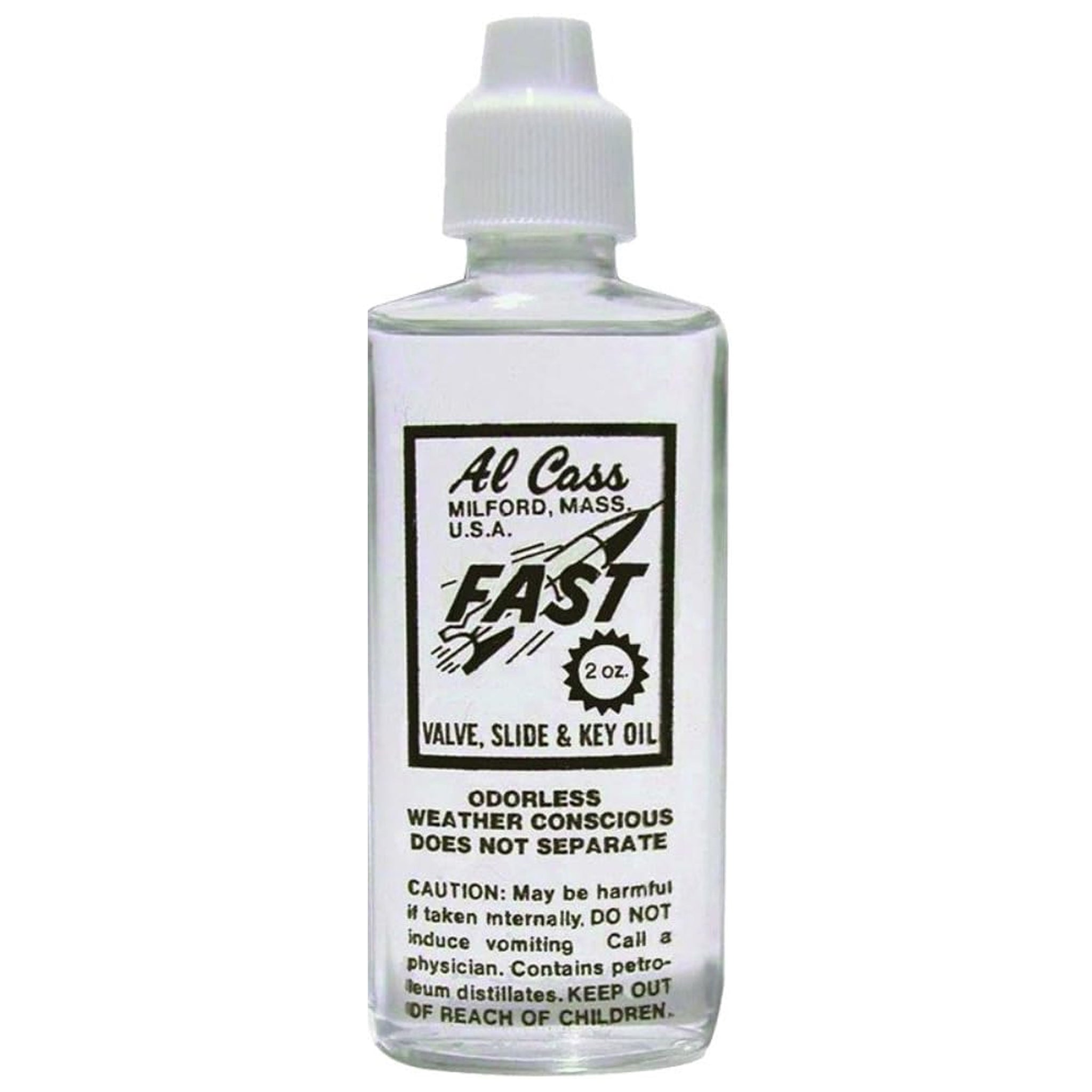 Al Cass Valve/Slide/Key Oil, 2 Oz.