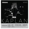 D'Addario Kaplan Vivo Violin A String, 3/4 Scale, Medium Tension