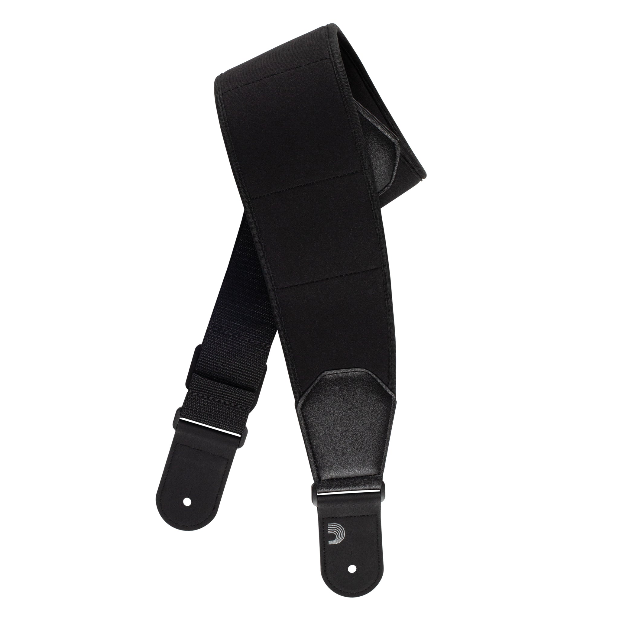D'Addario Comfort Neoprene Guitar Strap, Black