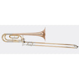 Blessing Tenor Trombone .547" Bore, Traditional Wrap, F Rotor, Rose Brass Bell