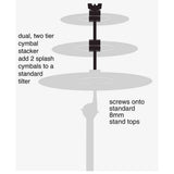 Gibraltar SC-MCSA-PK 4" Mini Cymbal Stacker, 2 Pack