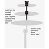 Gibraltar SC-MCSA-PK 4" Mini Cymbal Stacker, 2 Pack