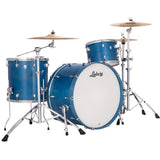 Ludwig NeuSonic Pro Beat 3-piece Acoustic Drum Set Shell Pack Satin Royal Blue