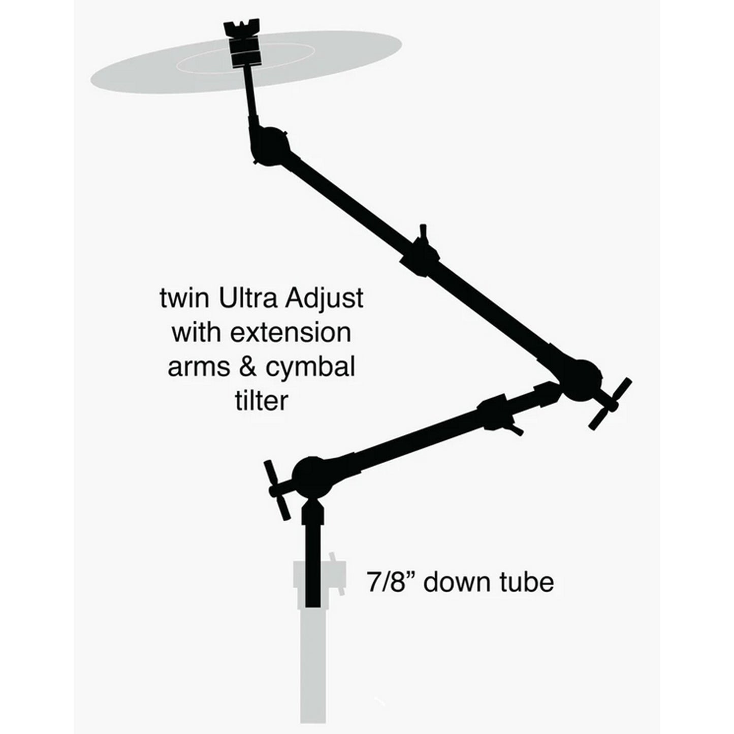 Gibraltar SC-UCB Ultra Adjust Cymbal Arm
