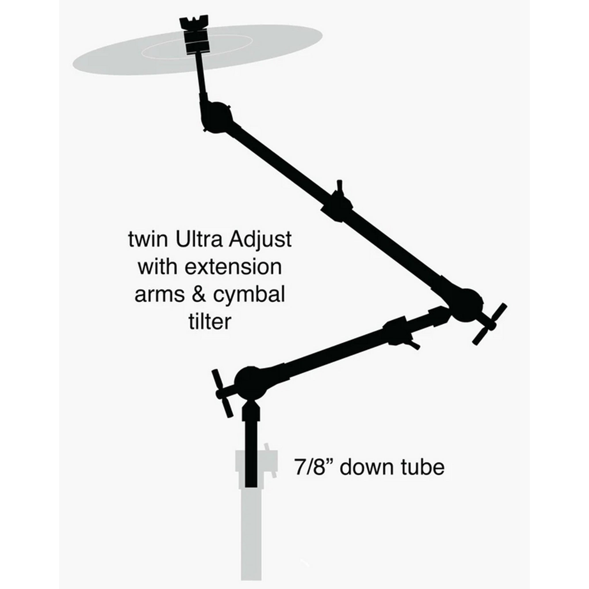 Gibraltar SC-UCB Ultra Adjust Cymbal Arm