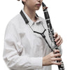 BG Bb Clarinet Flex ZEN Strap,, Non-Elastic, Black, CFYLP