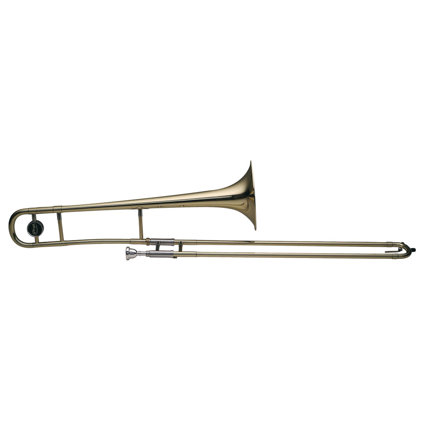 Stagg Bb Tenor Trombone, S-bore, Clear Lacquer ABS Case