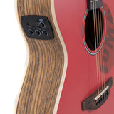 Applause Jump OM Cutway Electric Guitar, Lipstick