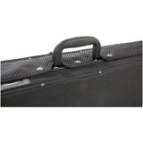 GEWA Violin Case, Aspirante, Oblong, 1/16, Carbon-Optic Black/Anthracite