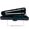 D'Luca Wooden Shaped 4/4 Violin Case Black Exterior