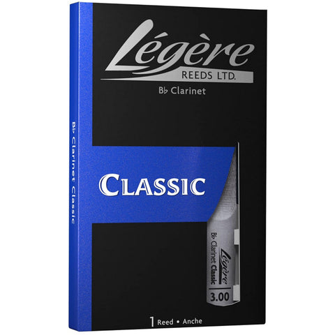 Legere Bb Clarinet Classic Reed Strength 3