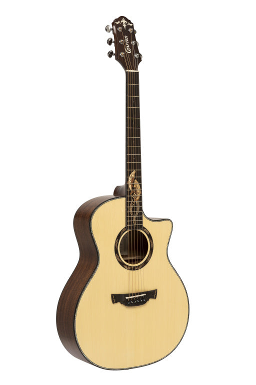 Crafter Anniversary Series, Mahogany Grand Audit Acoustic-Electric Guitar Spruce
