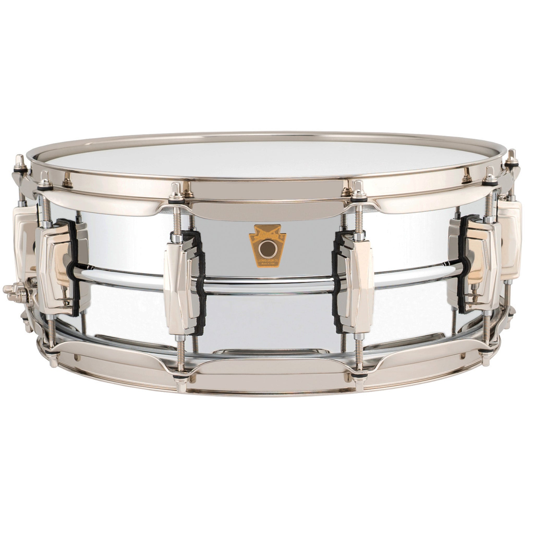 Ludwig LB400BN Supraphonic 5X14 Chrome Over Brass "Super Ludwig" Snare Drum