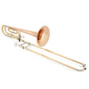 Blessing Tenor Trombone .547" Bore, Traditional Wrap, F Rotor, Rose Brass Bell