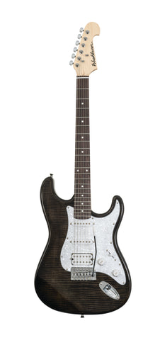 Washburn SDFTB Sonamaster Deluxe Electric Guitar. Trans Black