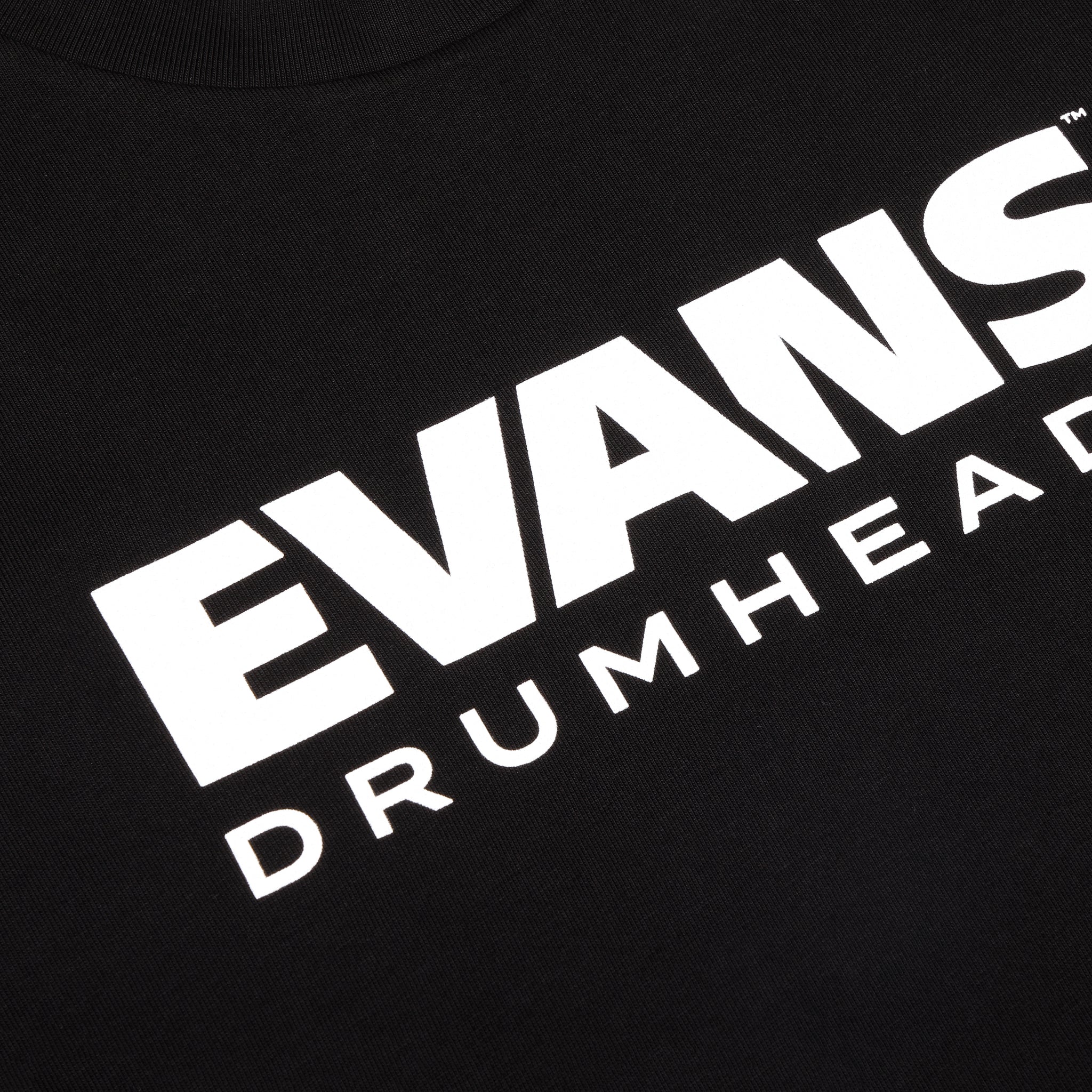 EVANS Logo T-Shirt, White, 3XL