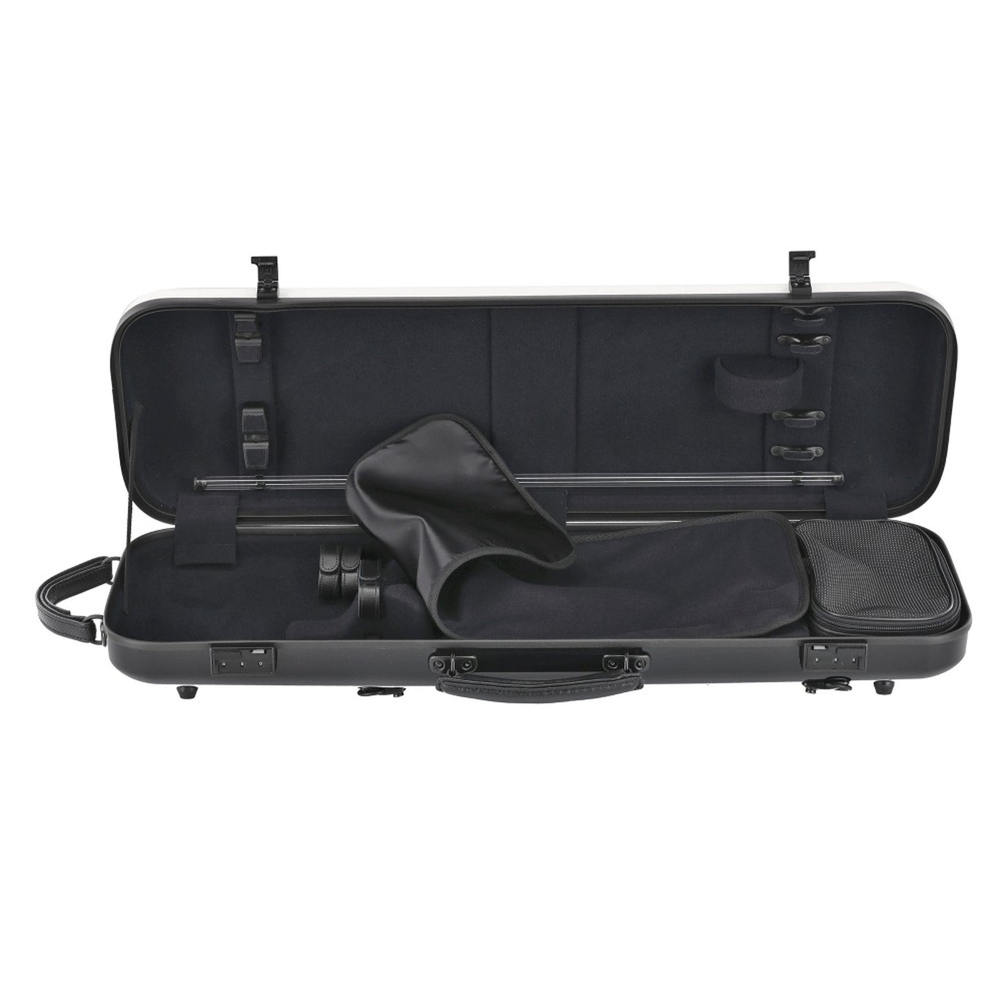 GEWA Violin Case, Air 100th Anniversary, Oblong 4/4, White & Black Subway Handle
