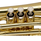 Stagg Bb Pocket Trumpet, ML Bore, Brass Body