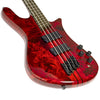 Spector NS Dimension 4 Strings Electric Bass Inferno Red Gloss