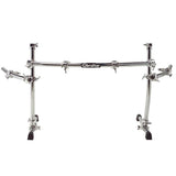 Gibraltar Chrome Series Curved Leg Drum Rack with Wings System