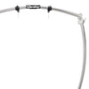 Gibraltar Gong Rack Stand Large Curved Bar with Chrome Clamps