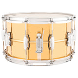 Ludwig LB508 Bronze Phonic 8x14 Smooth Polished Shell, Imperial Lugs Snare Drum