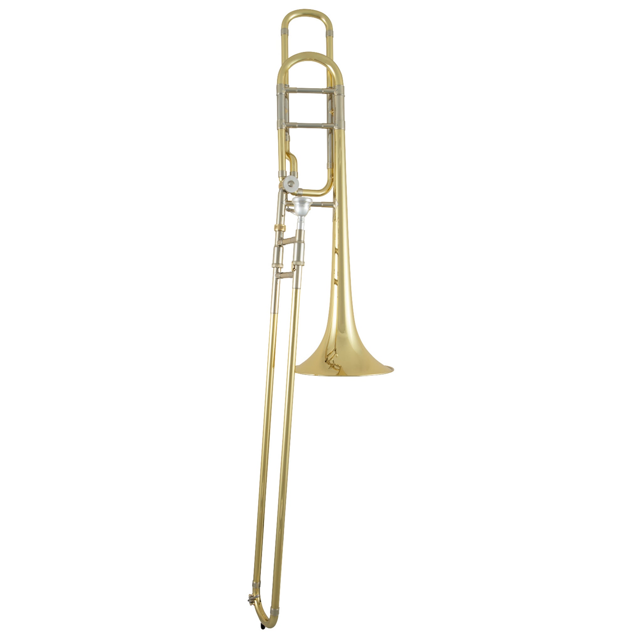 Bach 42BO Stradivarius Tenor Trombone Open Wrap, F Attachment Yellow Brass Bell