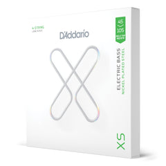 D'Addario 45-105 Light Top Medium Bottom, Long Scale Coated Bass Strings