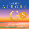 Larsen Aurora, Violin G String, (Synthetic/Silver), 1/2, Medium